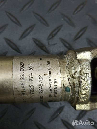 Кардан рулевой Man TGA, Man TGS, Man TGX