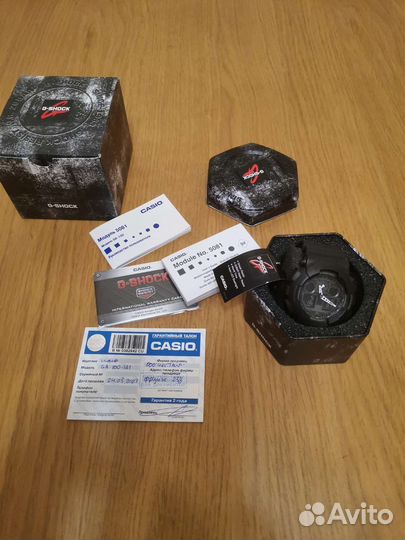 Часы casio g shock ga 100