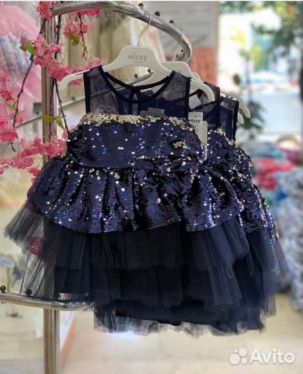 Нарядное платье для девочки, новое