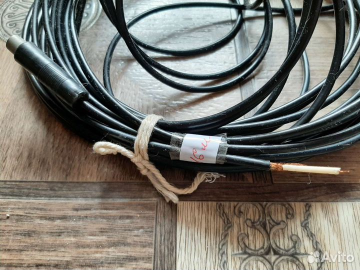 Медный антенный кабель СССР 38м