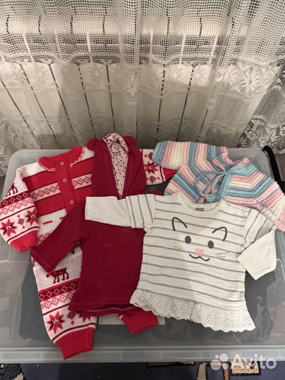 Пакет вешей на девочку до года