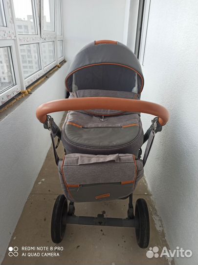 Коляска 2 в 1 adamex massimo