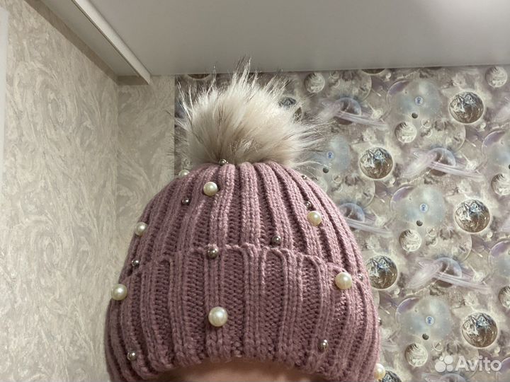 Шапка зимняя женская новая