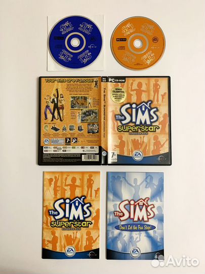 The Sims: Superstar зарубежная лицензия DVD-box