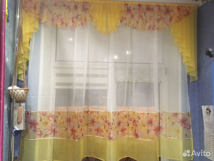 Штора на кухню