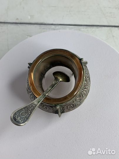 Солонка мельхиор СССР