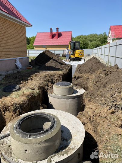 Септики, канализация,сливная яма
