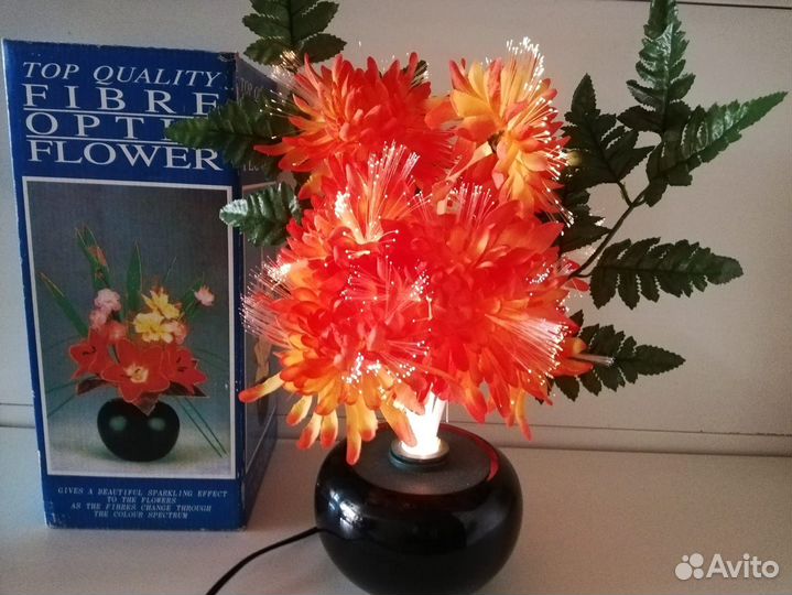 Ночник светильник цветок