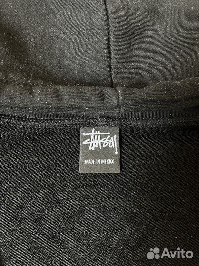 Зип худи stussy