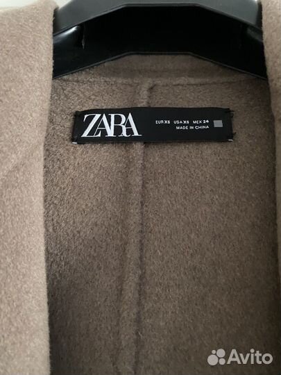 Пальто женское демисезонное zara