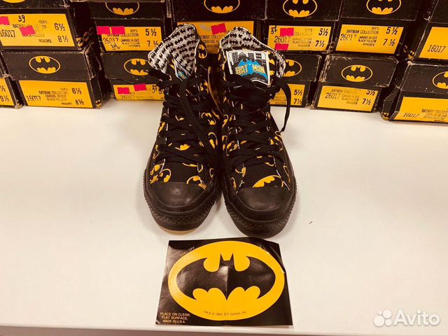 Новые кеды Converse Batman 1989 года купить в Москве | Личные вещи | Авито