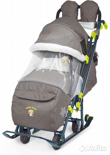 Санки коляска ника 7 3