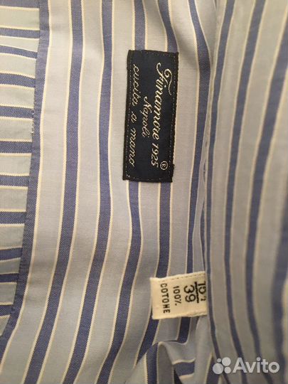 Рубашка finamore 1925 napoli 39(46-48)