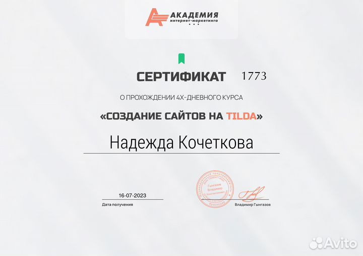 Директолог, создатель сайтов, копирайтер