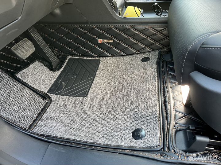 3D коврики из экокожи Changan Uni-K