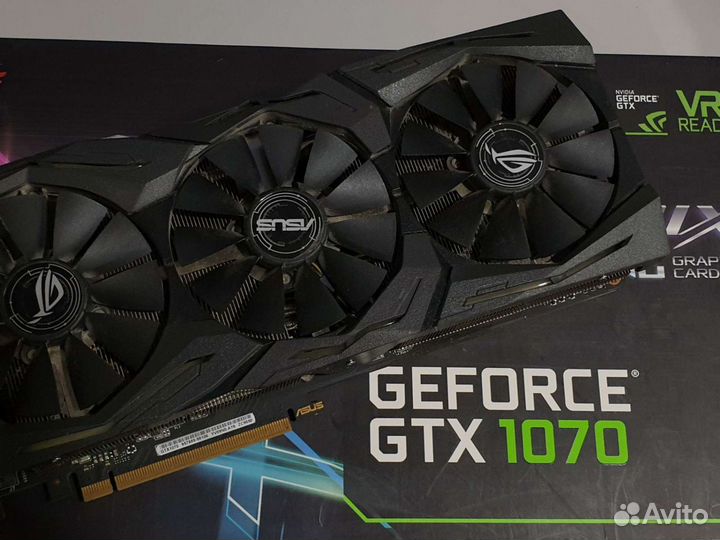 Asus Nvidia GTX 1070 8GB Strix