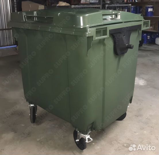 Пластиковый евроконтейнер 1100л Ш3711