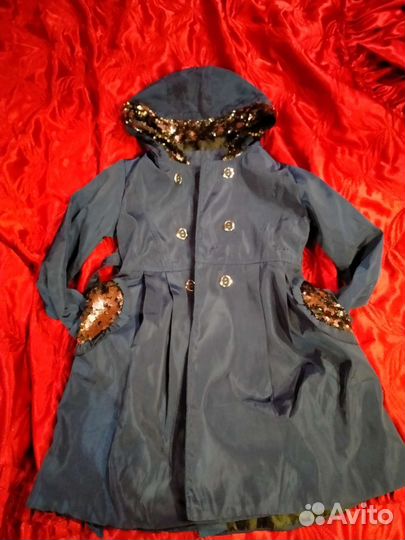 Плащ на девочку