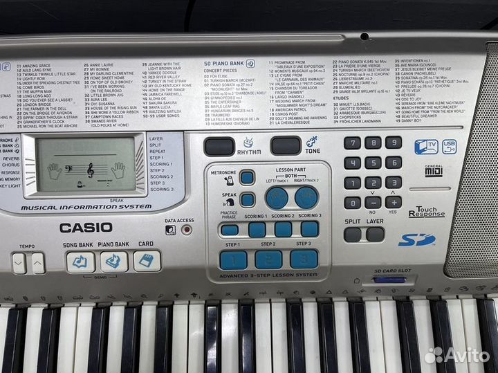 Синтезатор Casio LK-300 tv