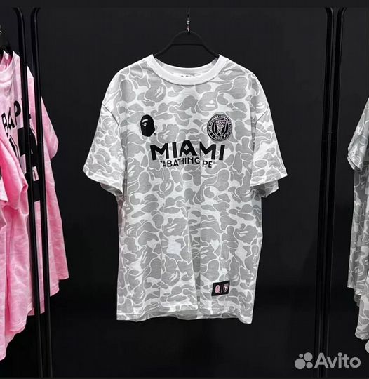 Футболка Bape Inter Miami Белая