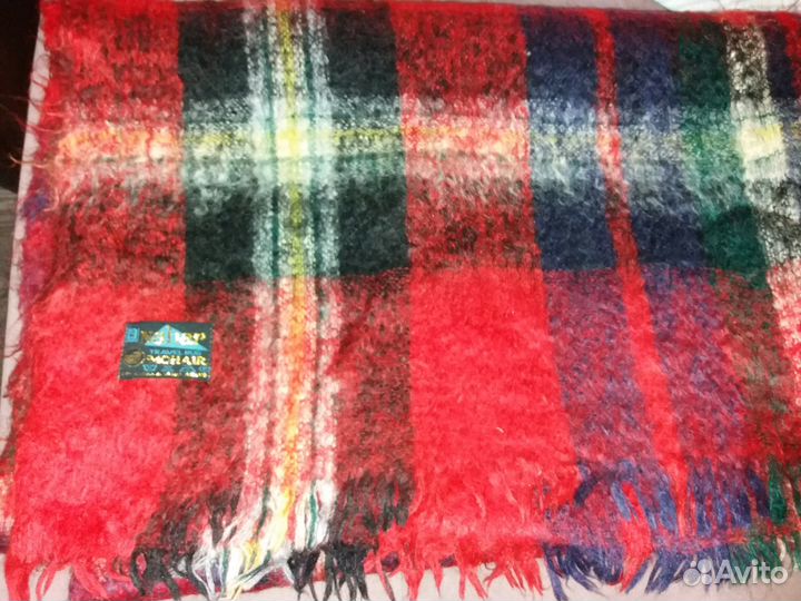 Плед мохер. Новый. Индия