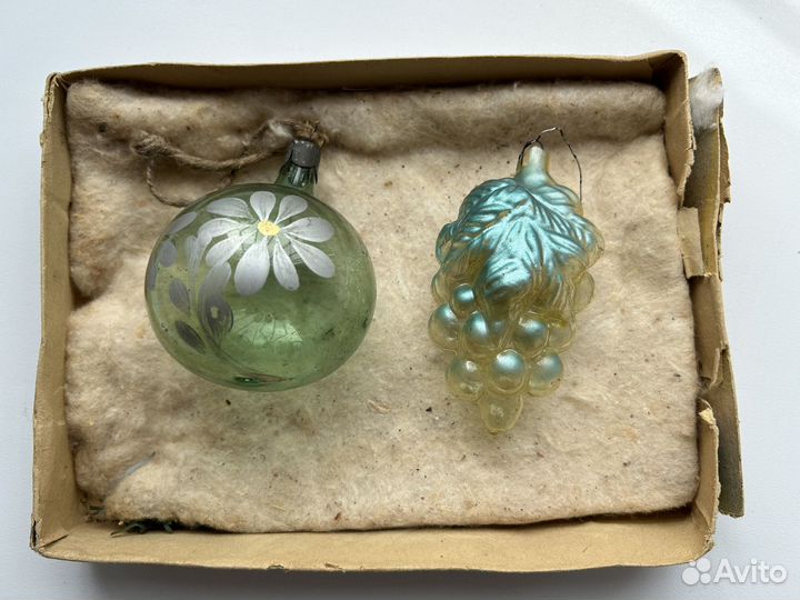 Елочные игрушки СССР