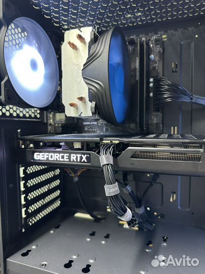 Игровой пк Ryzen 5 4600G/RTX3060/16Ram/750SSD