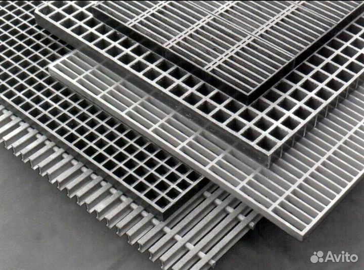 Композитный решетчатый настил
