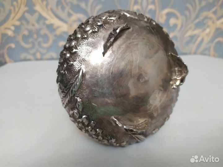 Серебряная Сахарница Конфетница