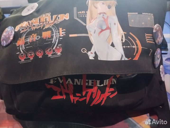 Сумка через плечо евангелион