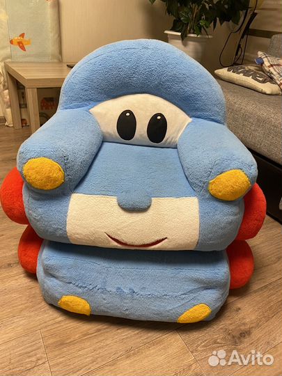 Детское кресло для мальчика грузовичок Лёва