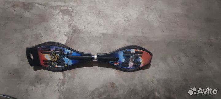 Двухколесный скейтборд