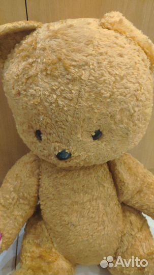 Большой винтажный мишка раритет