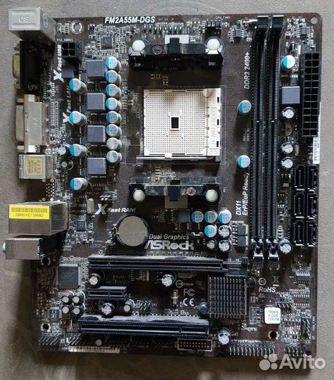 Нерабоч мат.платы 1155 (h61), 1156, fm2+ (6шт)