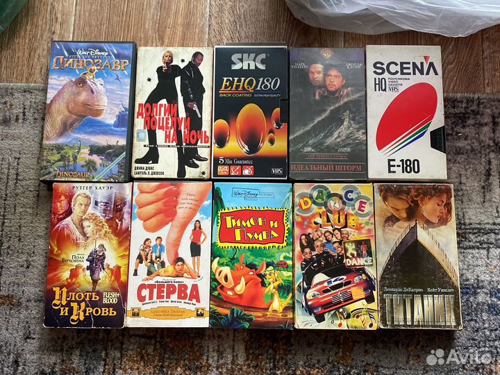 Кассеты для видеомагнитофона