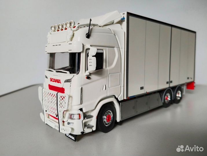 1/50 Tekno T.B.P Scania гидроборт фура термобудка