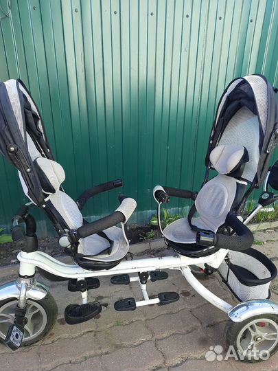 Детский велосипед для двойни