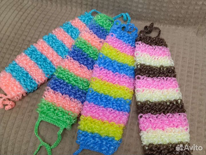 Мочалка ручной работы