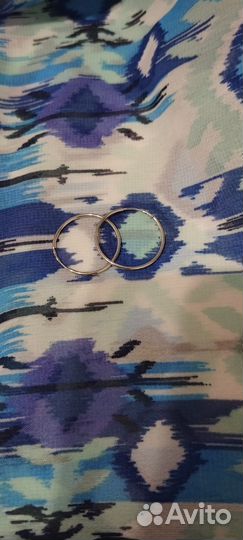 Серьги серебро