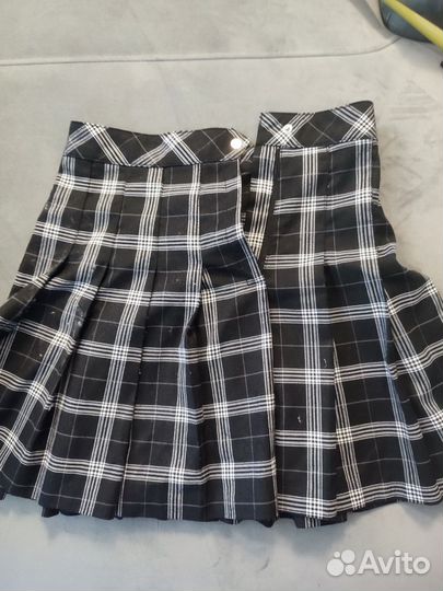 Юбка женская hm в клетку размер eur 34