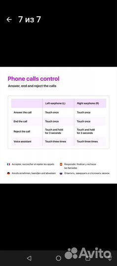 Беспроводные наушники новые