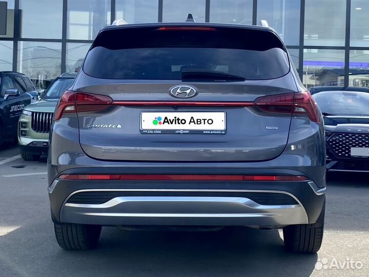 Hyundai Santa Fe 2.5 AT, 2021, 63 912 км