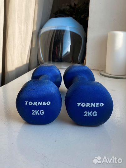 Гантели Torneo 2 кг