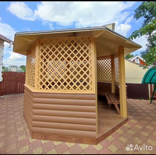 Строительство террас беседок и веранд