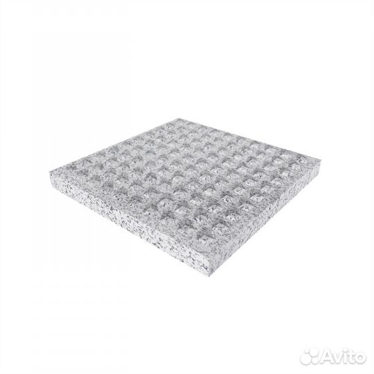 Гранитная тактильная плитка ГОСТ Р52875-2018 серая