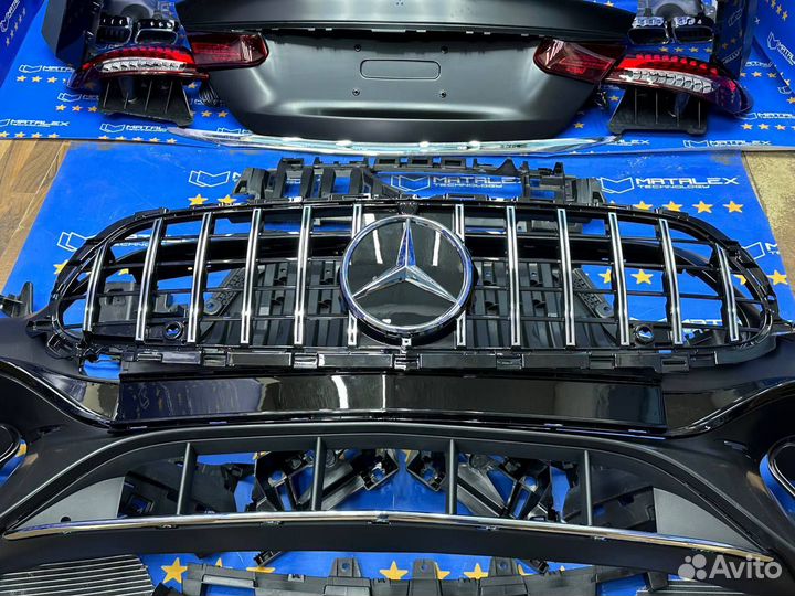 Обвес Mercedes W213 рестайлинг AMG в сборе