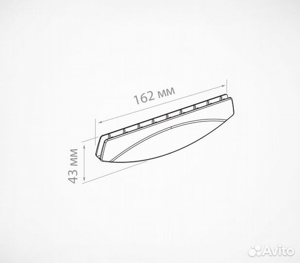 Держатель акрилового кармана ACR-holder 150