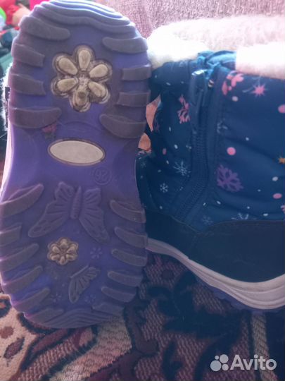 Сапожки зимние детские