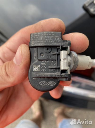 Датчики давления шин киа хундай