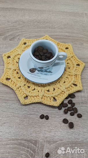 Сервировочные салфетки крючком